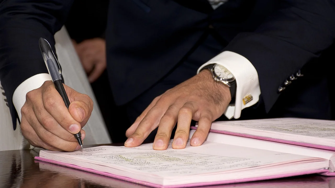 Atendimento em cartório de Registro Civil