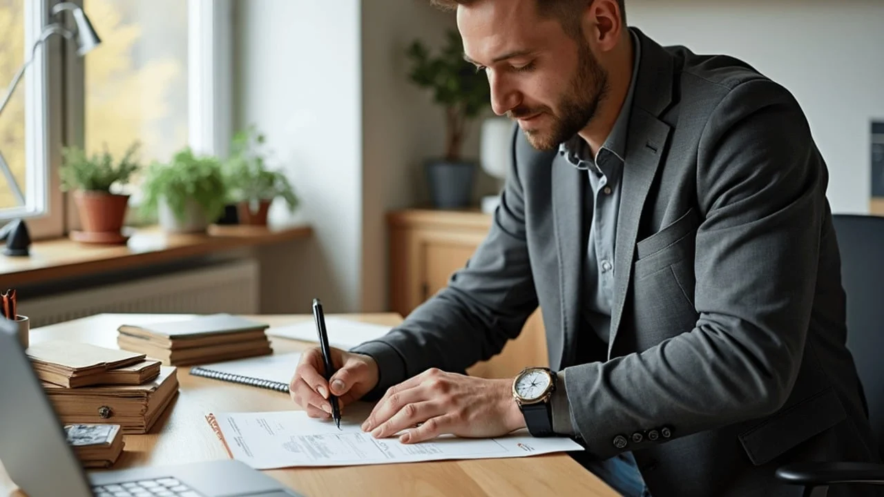 Tela de computador com acesso a serviços digitais para empreendedores.