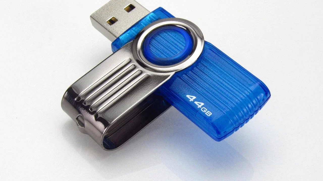 Tela de formatação de uma unidade removível no computador