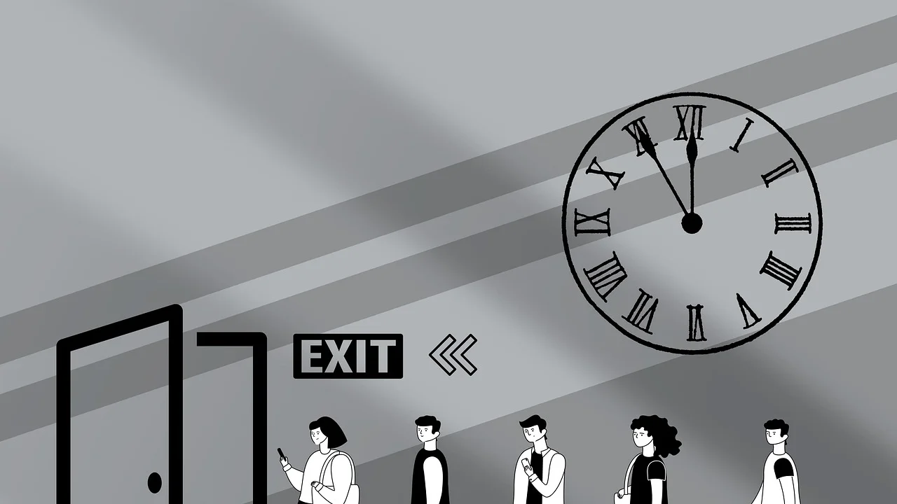 Reunião profissional para tratar de regras e condutas no trabalho.