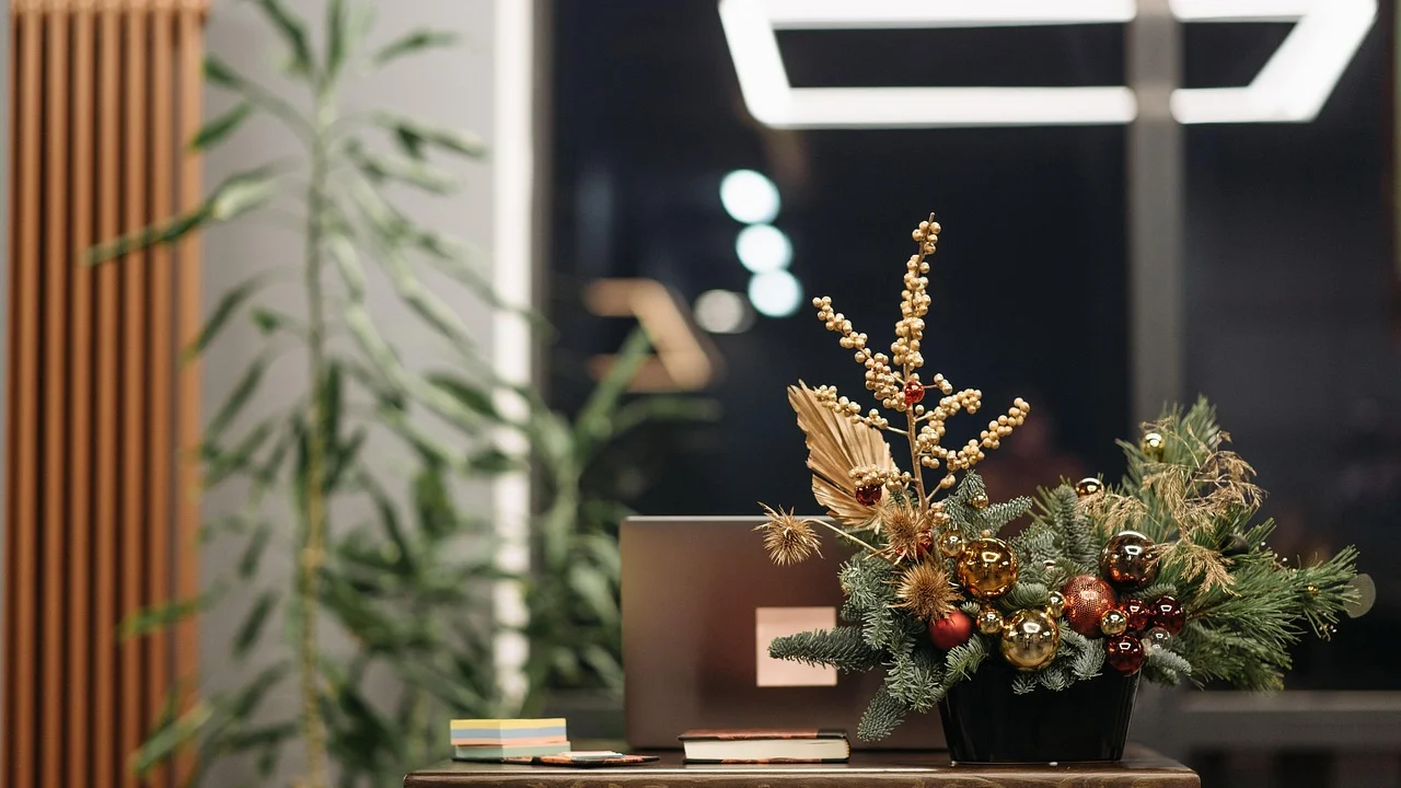 Equipe reunida para celebrar mais um ciclo de trabalho da empresa.